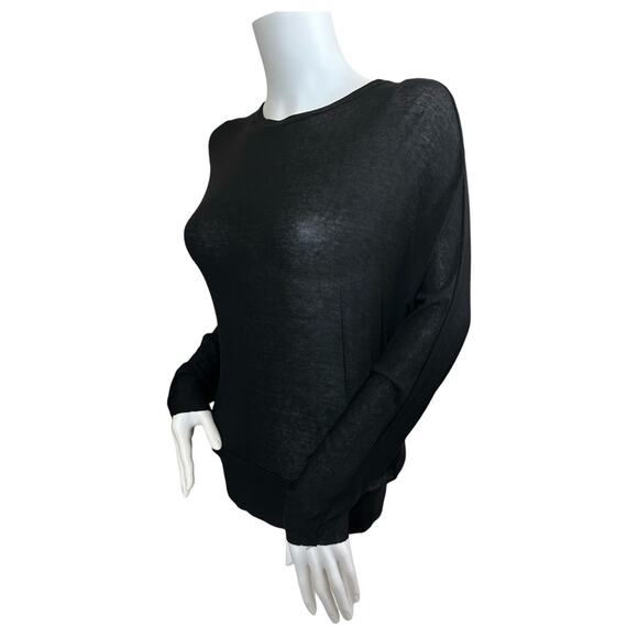 #T78 NWOT JVL Los Angeles Open Back Long Sleeve Lightweight Pullover SZ L $99 - Picture 3 of 11